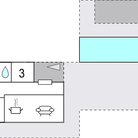 In With Outdoor Swimming Pool Semesterbostad Drum